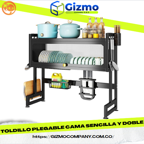 Miniatura 2 de Escurridor Estantes con Gabinete